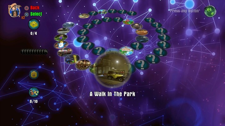 LEGO Dimensions - Fantastic Beasts 100% Guide #3 - A Walk In The Park (All Minikits