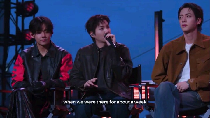 BTS in New York x Spotify SWIMSIDE