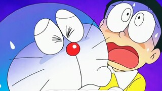 Nobita menemukan dunia yang sepenuhnya terbalik, Shizuka ternyata seorang pria