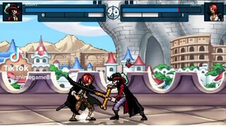 Akagame No Shanks vs Dracule Mihawk