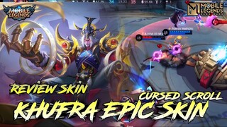 USER KHUFRA AUTO BAHAGIA, SKIN SEBAGUS INI DI GRATISIN MOONTON?! || GAMEPLAY KHUFRA - MLBB