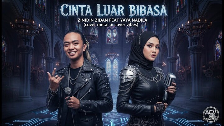 ZINIDIN ZIDAN FT. YAYA NADILA - CINTA LUAR BIASA (COVER METAL _ AI COVER VIBES)