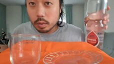 ASMR PLATE LICKING SPARKLING WATER + WATER SOUNDS