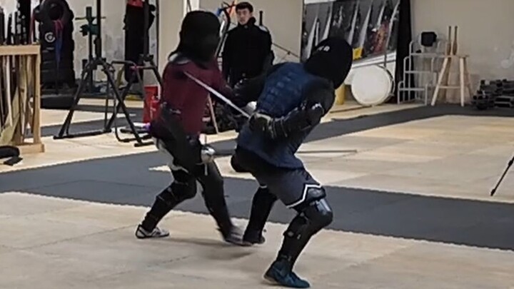 SHMA...Behind the back rapier stab!!
