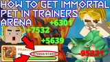 HOW TO GET IMMORTAL PET IN BLOCKMAN GO TRAINERS ARENA || TUTORIAL || BLOCKMAN GO FUNNY MOMENTS