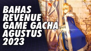 Melihat Revenue Game Gacha Agustus 2023