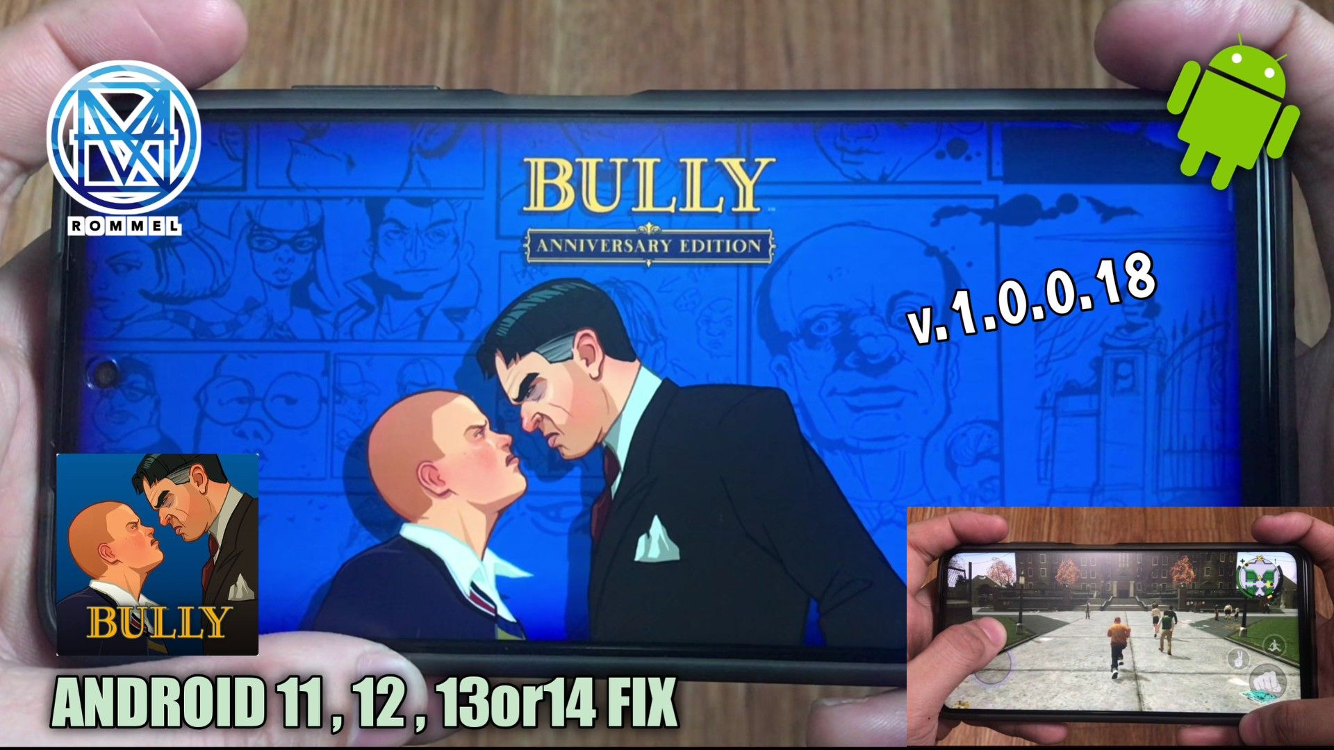 Download Fix for Bully: Anniversary Edition (Android 11 + 60 FPS