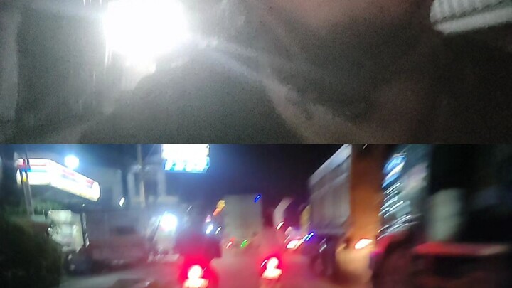 perjalanan malam vs Transformer jalanan