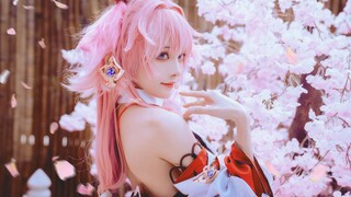 ความลับของสุนัขจิ้งจอกแรคคูนเสีย [Yae Miko cos