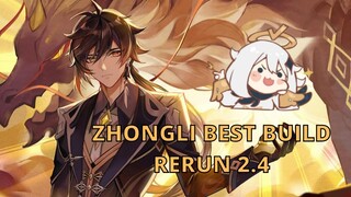 ZHONGLI BEST BUILD GENSHIN 2.4 (SKILL,WEAPON,ARTIFACT,PARTY) - Genshin Impact Indonesia