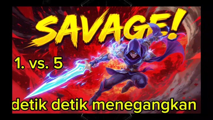 1 vs 5 detik detik menegangkan MLLB