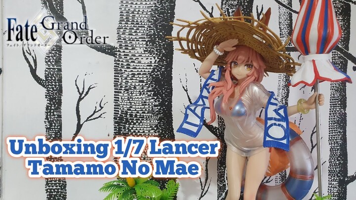 Unboxing 1/7 Lancer Tamamo No Mae Kotobukiya Review FGO | Fate Grand Order Figure (Indonesia) Recast