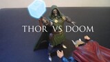 Dr. Doom vs Thor (STOP MOTION)