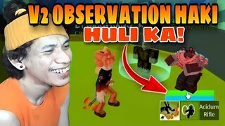 Blox Fruits #18 - I Got The V2 Observation Haki (Showcase) Nakikita Ko Future Mo 🤣 | Roblox Tagalog