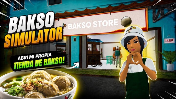 我开了自己的巴克索店！| Bakso Simulator 2【西班牙语实况】