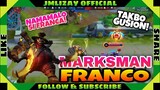 MARKSMAN FRANCO Gameplay Tutorial| PERFECT HOOK-KILL COMBO counter to all kind of Heroes! #franco