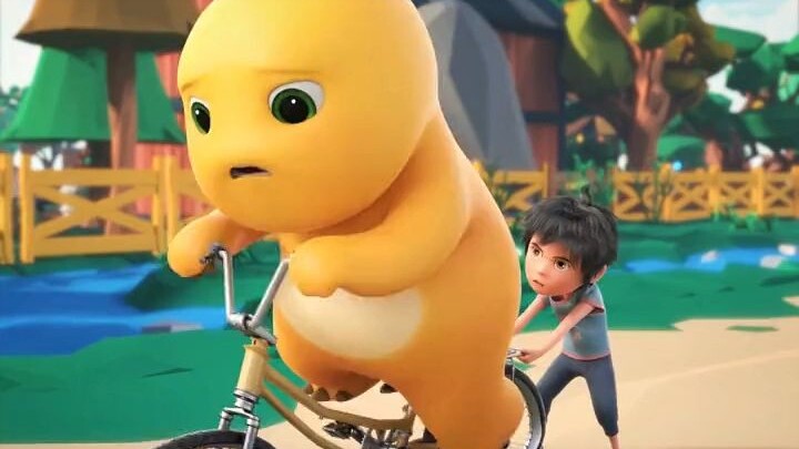 How can I ride a bicycle when the wheels are flattened?