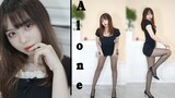 【Ring Tone】Challenge the black stockings stiletto heel resentful woman style ~Alone❤️