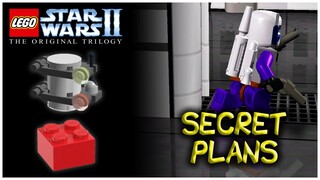 LEGO Star Wars II: The Original Trilogy | SECRET PLANS - Minikits & Red Power Brick