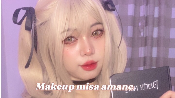 Tutorial makeup misa amane💀