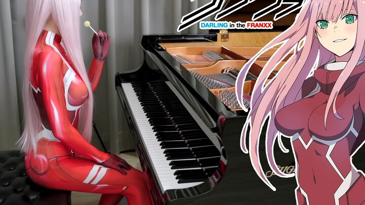 DARLING in the FRANXX｝ﾄﾘｶゴ- XX:me｣Piano performance Ru's Piano - When 02 plays Darling Divine Comedy