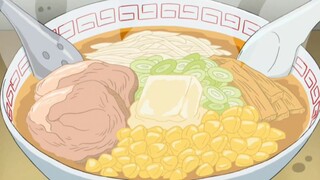 【蜡笔小新美食合集】七 味增玉米拉面 什锦火锅～