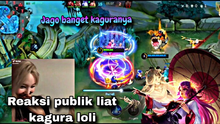 join party publik gmn reaksinya liat ex global kagura?? 😳