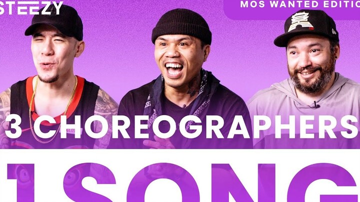 3位老队友再次同框！何展成Jawn Ha, Lando, Jun 来自Mos Wanted Crew风格不同的编舞师如何演绎同一首歌？Steezy出品