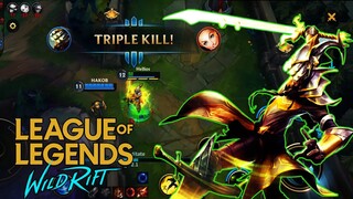 Master Yi | League of Legends: Wild Rift Alpha Test | SHH I'M MEDITATING