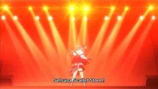 Nijiyon Animation! Episode #10! Setsuna-senpai's Concert! 1080p! Setsuna Scarlet Storm!!!