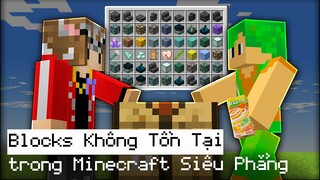 Những Blocks Không Tồn Tại Trong Minecraft Siêu Phẳng