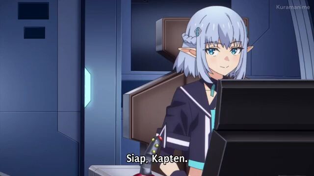 Mezametara Saikyou Soubi to Uchuusenmochi Datta node, episode 1 sub indo