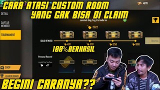 TERNYATA BEGINI❗CARA AMPUH ATASI KAPTEN GUILD YANG GAK BISA CLAIM CUSTOM ROOM - ANDREAN GAMING