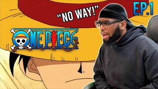 WHAT AN INTRODUCTION! | One Piece Episode 1 Reaction