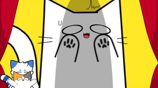 The cat was frightened by the strange request and comment [Summary]