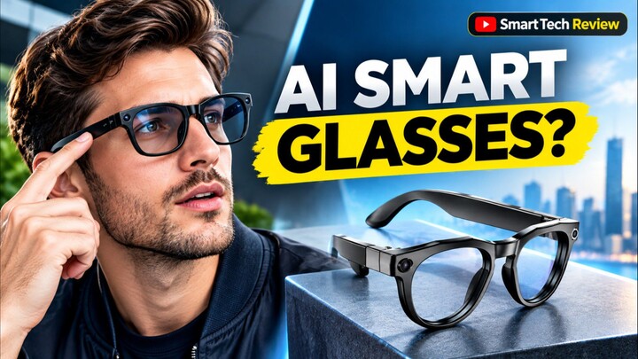 696 New Smart 800W Camera Glasses Review – AI Translation & Bluetooth Calls