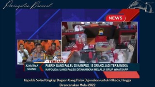 Pabrik Uang Palsu Di Kampus