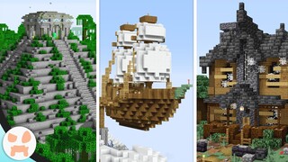 MY FAVORITE MINECRAFT BUILDS OF 2021