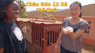 2Q vlogs||Thêm 12 thành viên mới|| Ahihi cuộc sống châu Phi