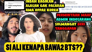 ADMIN INDOSARANG MINTA MAAF, INDAH ASMIGIANTI DAN YOUTUBER KOREA BERI TANGGAPAN !!