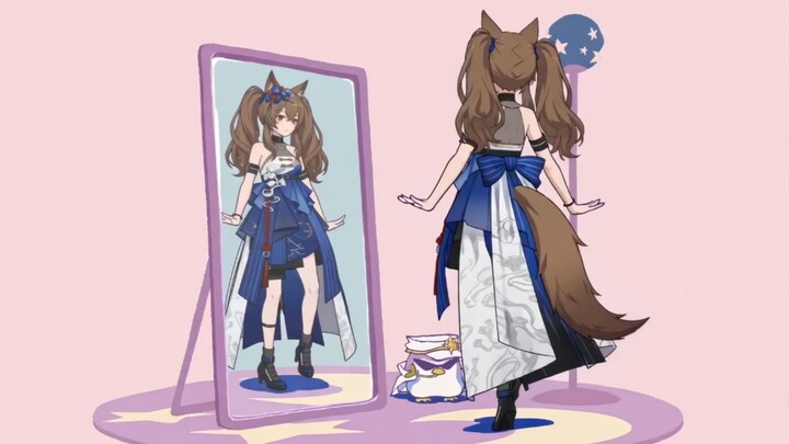 Doki Doki! Angelina’s Heart-Fluttering Dress-Up Challenge [Arknights / Animation]
