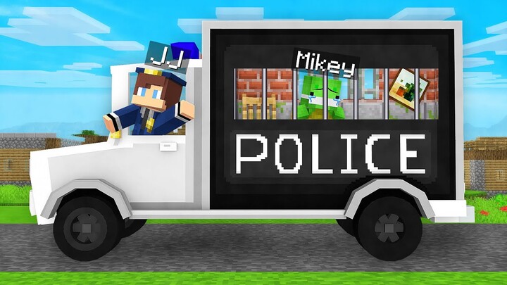 Policeman JJ Kidnapped Mikey for a Prank in Minecraft (Maizen)