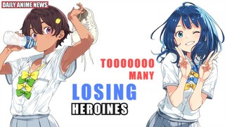 A Story on Rejected Heroines, Too Many Losing Heroines! Rom-Com Anime Announced | Daily Anime News
