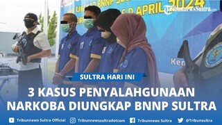 3 Kasus Penyalahgunaan Narkoba Diungkap BNNP Sulawesi Tenggara Merupakan Jaringan Lintas Provinsi