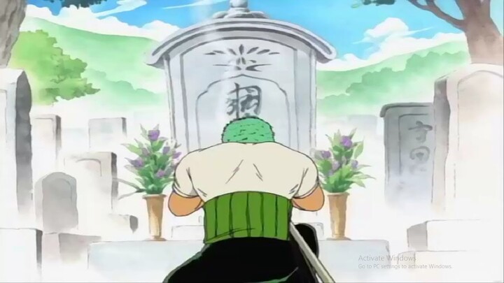 Momen Zoro Meninggalkan Tempat Masa Kecilnya