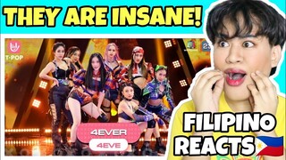 4EVER - 4EVE | EP.01 | T-POP Stage Show SHOW | REACTION VIDEO | Filipino Reacts