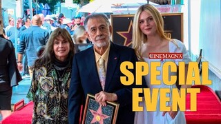 Francis Ford Coppola Hollywood Walk Of Fame Ceremony