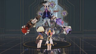 【原神】六小萝莉速通散兵周本珍贵视频