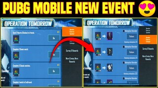 Operation Tomorrow Superstar New Event pubg || Pubg Mobile New Event Explaind