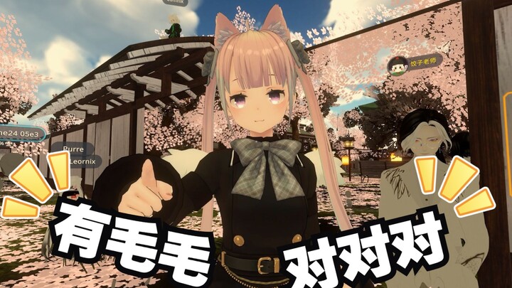 【vrchat】会唱毛毛歌的韩国小姐姐